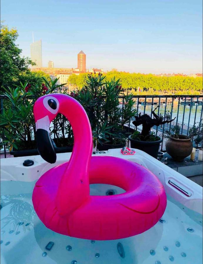 Coeur De Lyon Avec Terrasse Et Jacuzzi Διαμέρισμα Εξωτερικό φωτογραφία